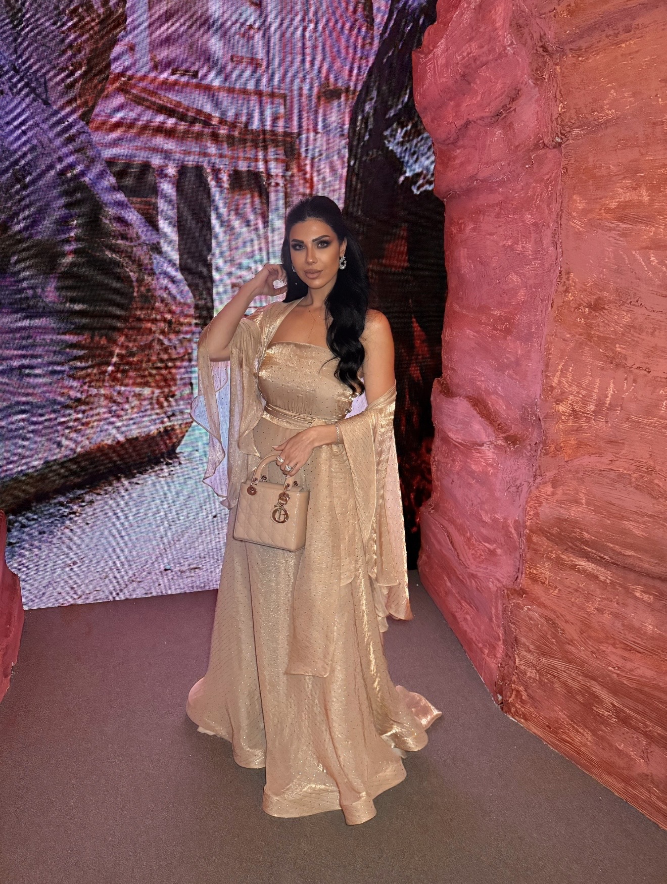 Chiffon Layered Abaya 2